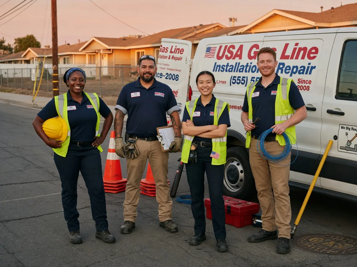 Gas Line Installation company in Lambert, MT